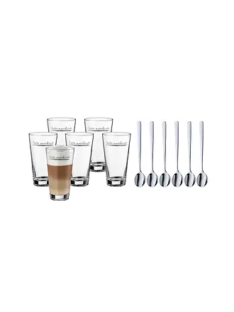 WMF | Clever & More Set Latte Macchiato 12 pièces Verre/Cromargan |